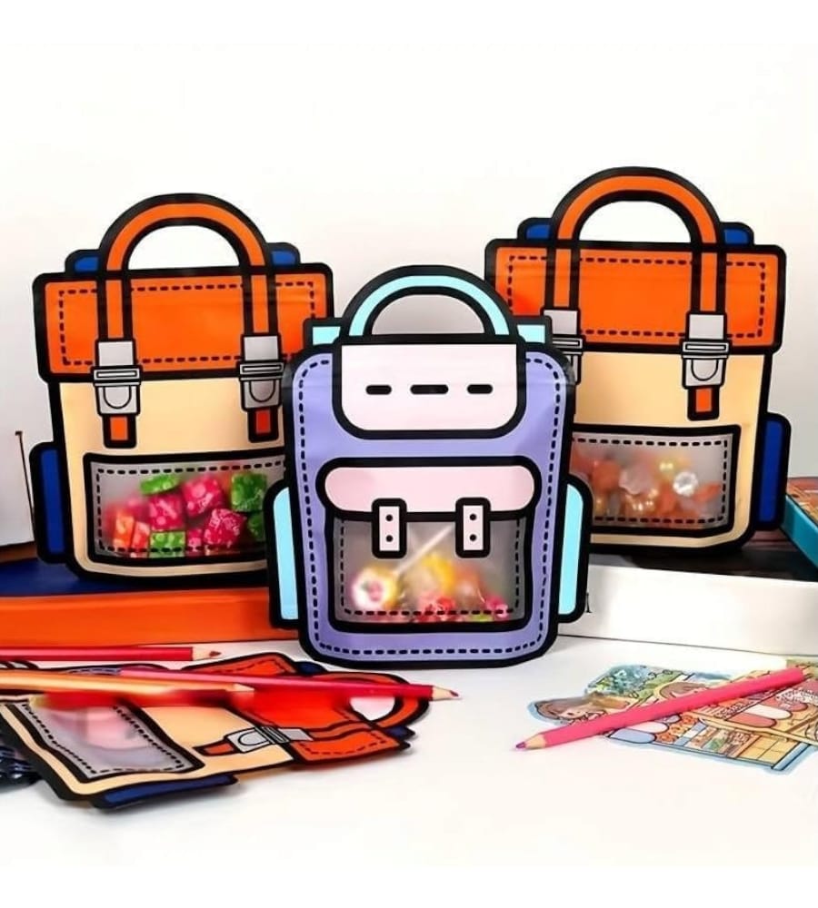 Portable Ziploc Hand Bag – Single Gift Bag For kids